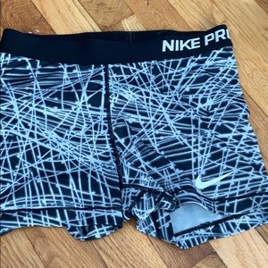 rare nike pro shorts